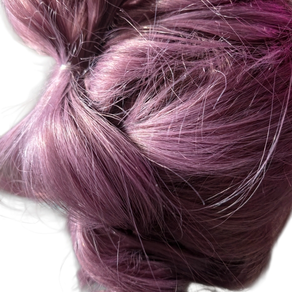 Lilac Lavender Lace Front Wig | 28” Straight | Swiss Lace Rumi Kpop Demon Hunter - Picture 8 of 16